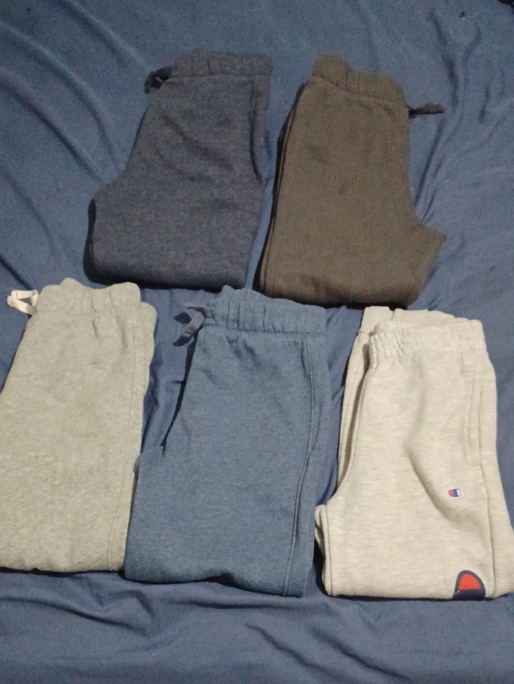 Bundle Of 5 Jogger Sweatpants For Boys Size 8